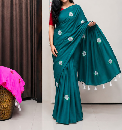 4 Khadi Cotton Saree | Orangeberry
