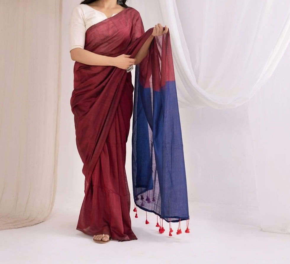 33 Khadi Cotton Saree