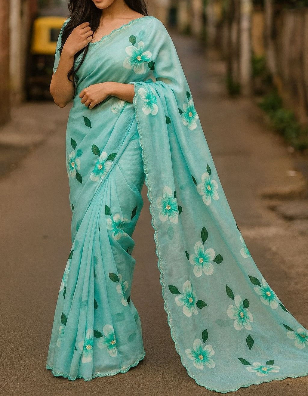 11 Organza Saree