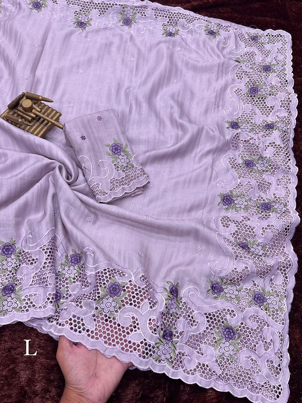 Thumbnail: 3 Tussar Cotton Saree