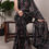 Thumbnail: 1 Lurex Brasso Saree Black