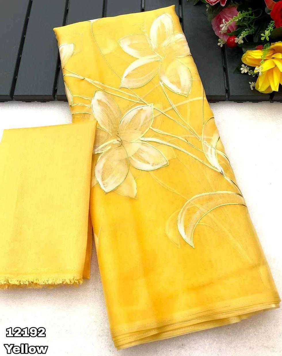 Thumbnail: 7 Organza Saree