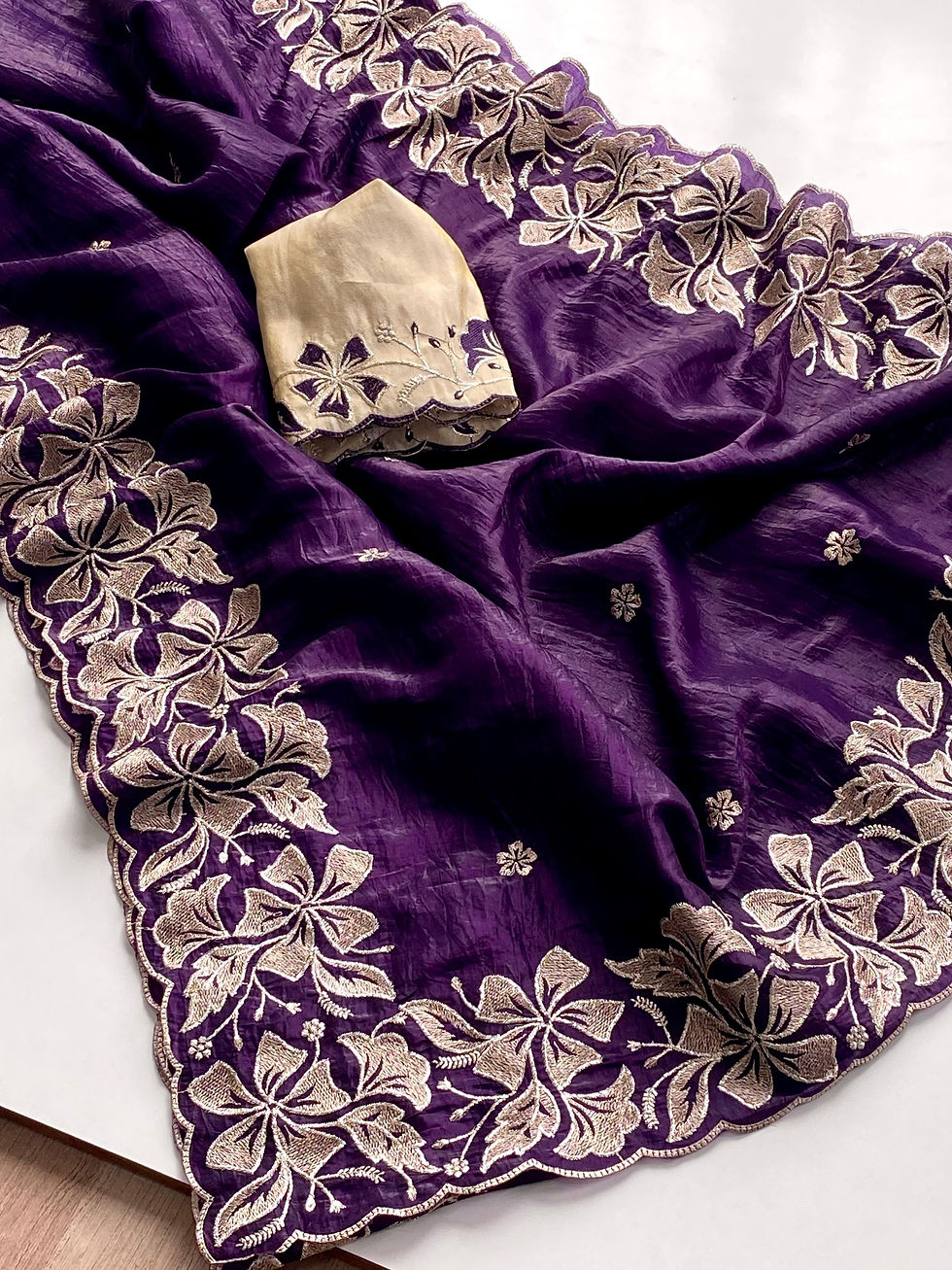 Thumbnail: 3 Crush Silk Saree