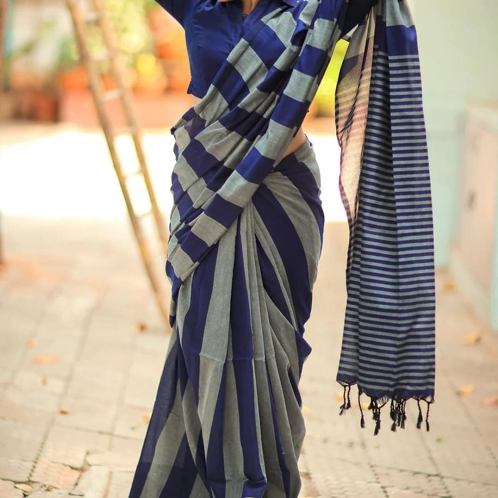 71 Khadi Cotton Saree