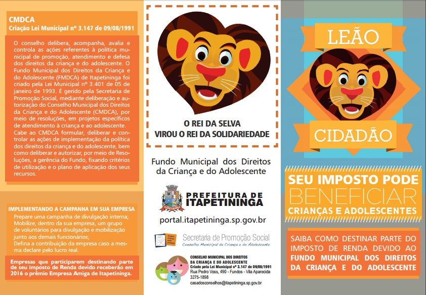 folder campanha