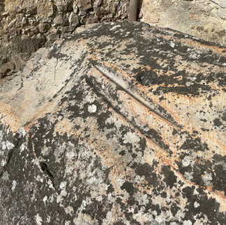 Polissoir du château de Baugé en Anjou - Crédit Arko