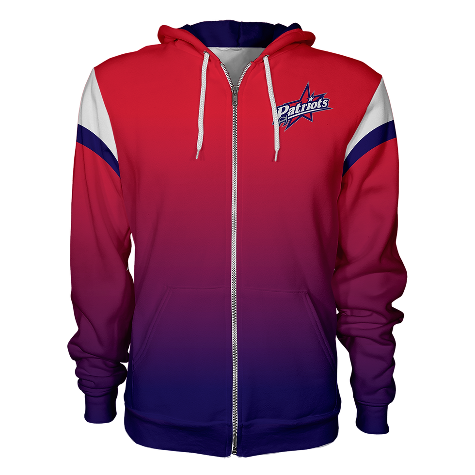 Thumbnail: CUSTOM UNISEX ZIP UP PULLOVER HOODIE