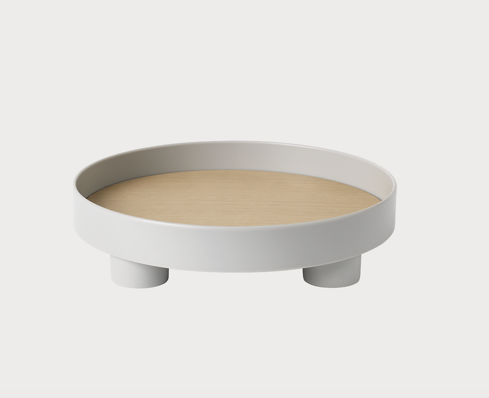 grey PlatformTray von Muuto, Vorderansicht