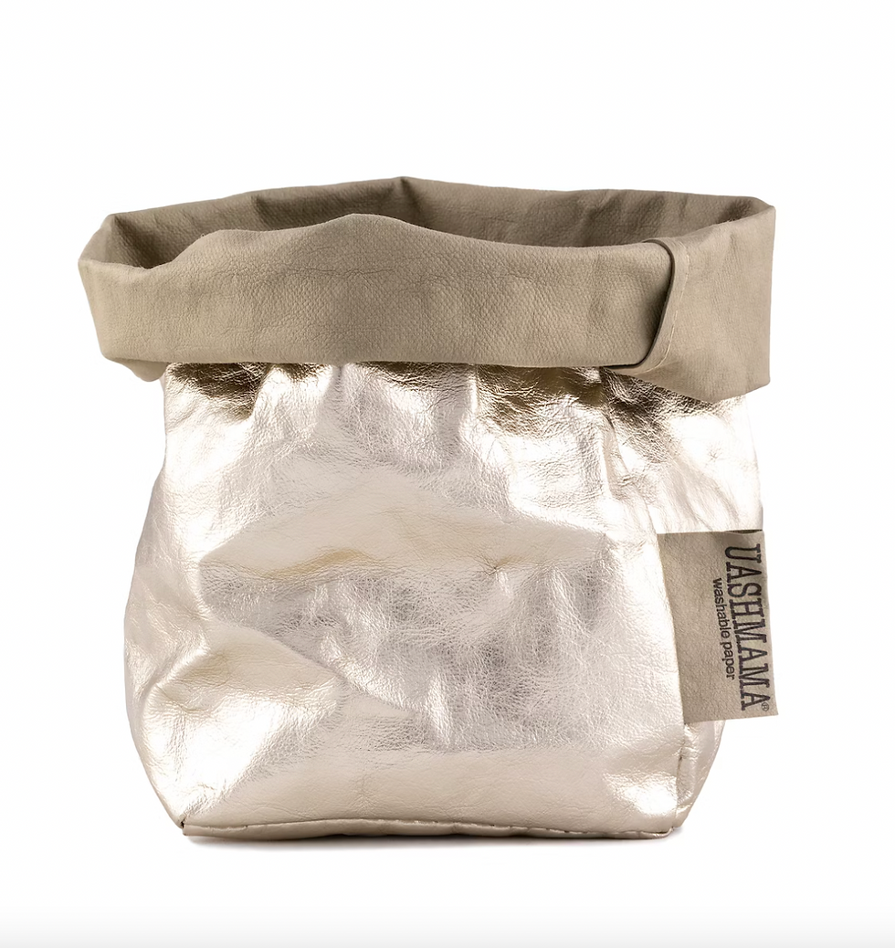 Miniaturbild: UASHMAMA Paper Bag Metallic platin