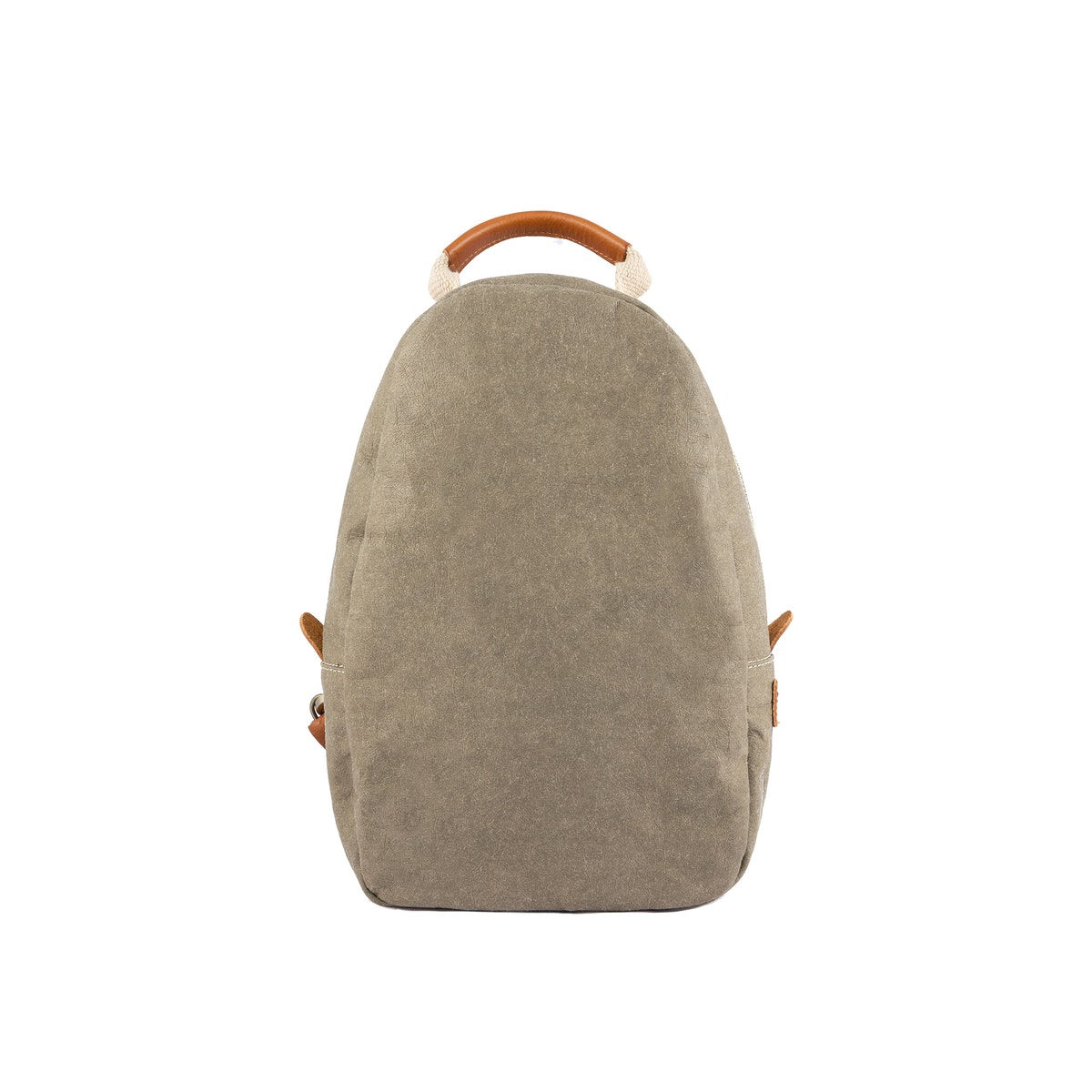 Uashmama Rucksack Memmino olive aus waschbarem Papier