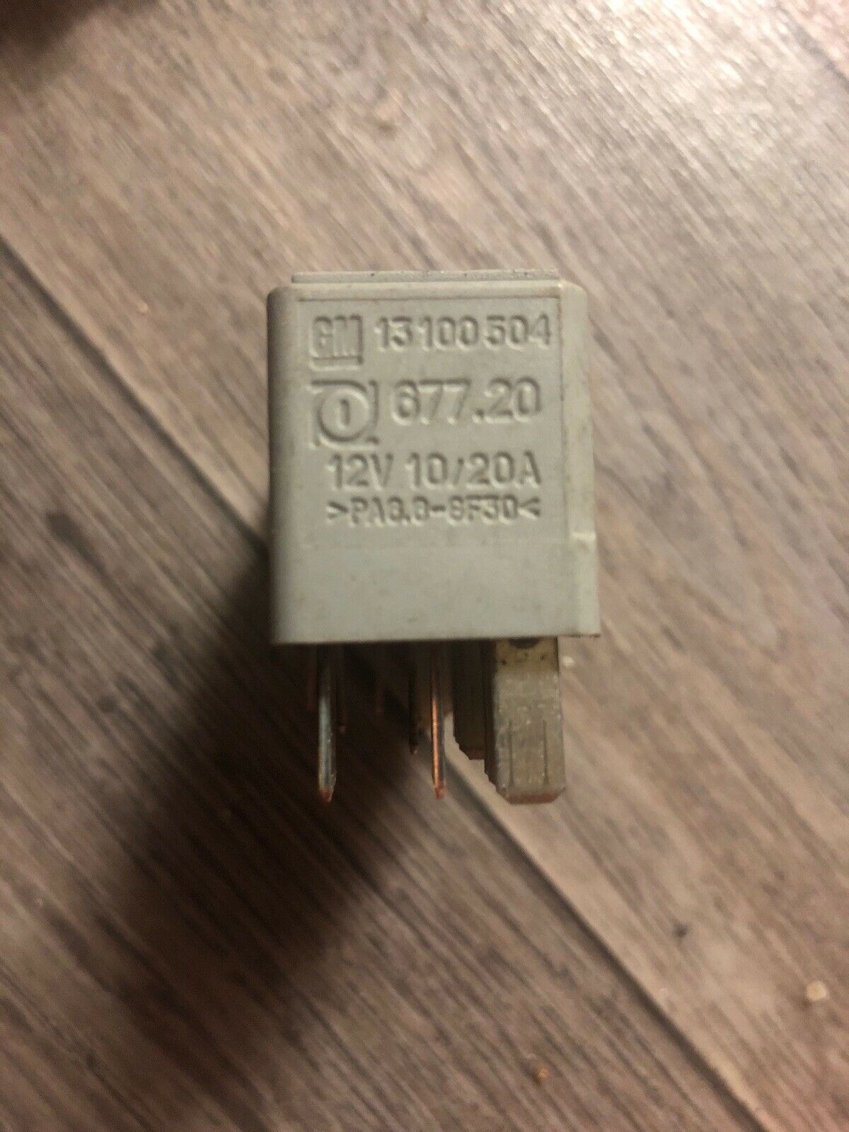 VAUXHALL CORSA ASTRA VECTRA ZEFIRA MULTI USE 5 PIN GREY RELAY GM13100504 12V 20A