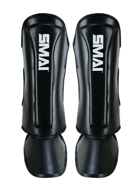Essentials Muay Thai Shin Guards Kids - Black