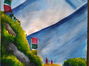 Blue Green Mountain