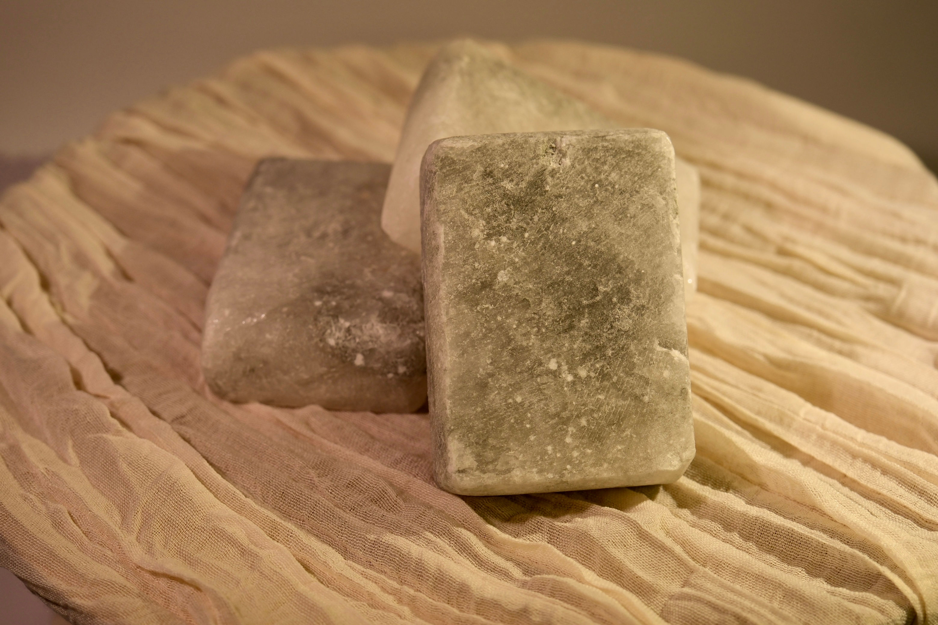 %100 Doğal Çankırı Kaya Tuzu Sabunu 84 Mineralli Killi