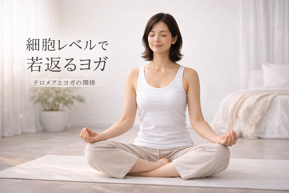 ヨガで若返り！テロメアへの驚きの効果とは