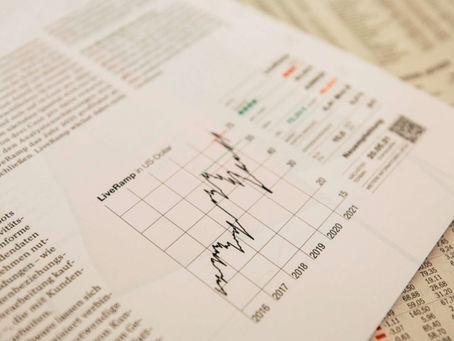 Gráfico demonstrando os resultado de um relatório
