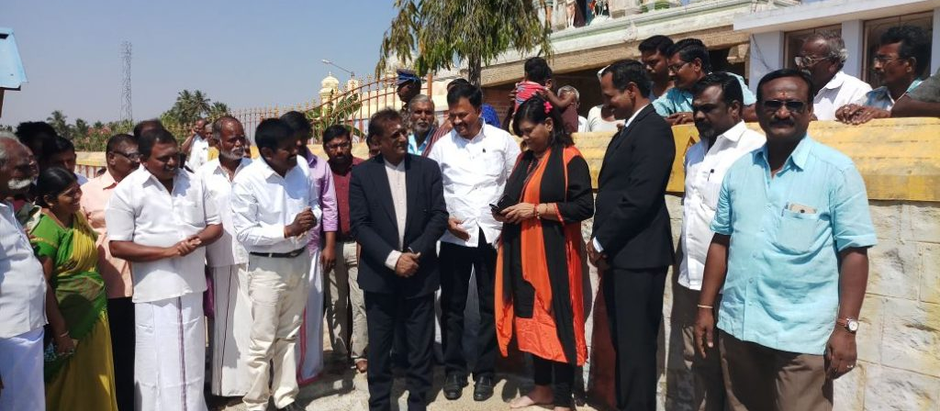 His Excellency Mauritius Vice President Vaiyaapuri at KURALMALAI