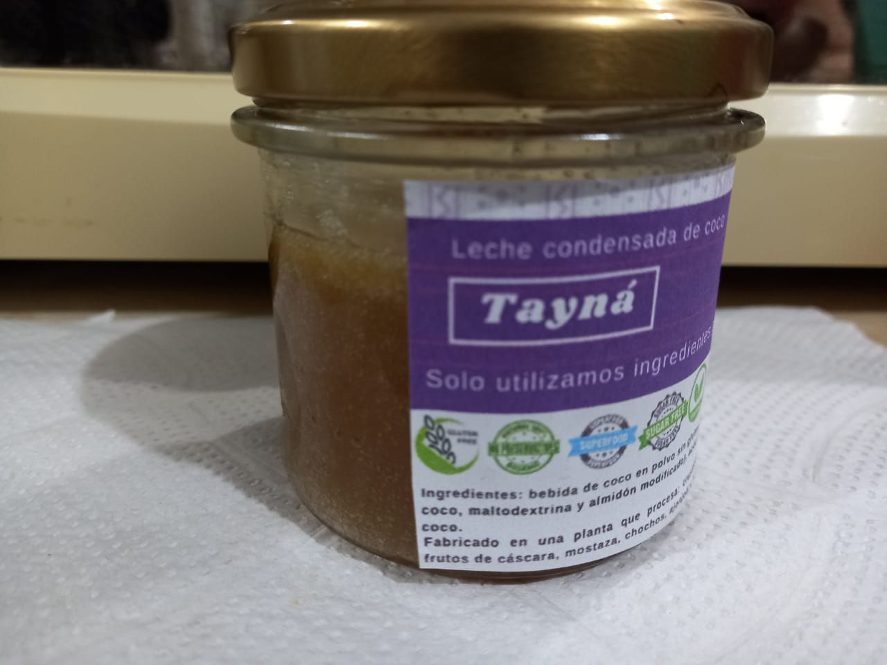 Leche condensada de coco 100g