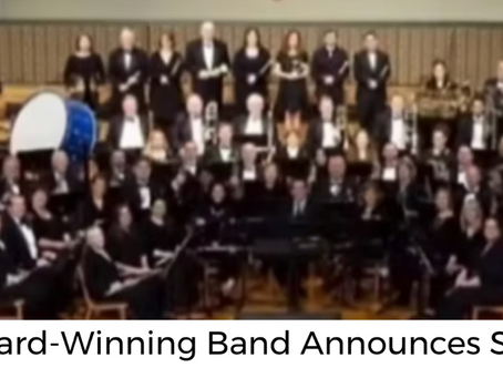 Award-Winning Community Band Launches 34th Season