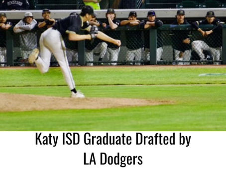 Katy ISD Grad, Who Started Baseball in Katy Little Leagues, Drafted by L.A. Dodgers