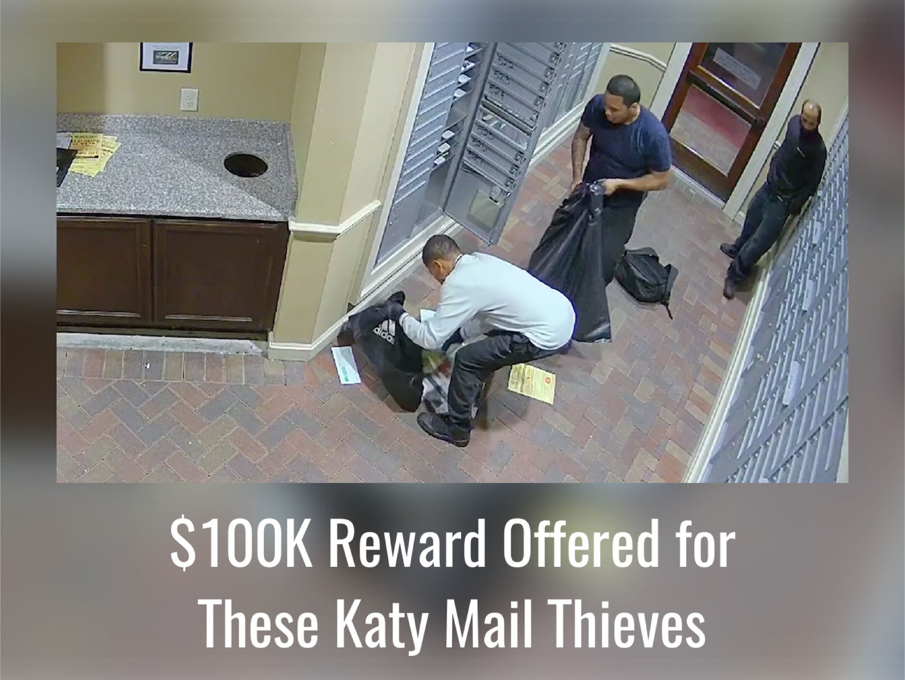 U.S. Post Office Offers $100K Reward for Katy Area Mail Thieves