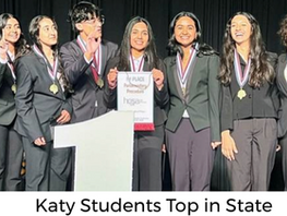 Katy ISD Seven Lakes High School Students Win State in Parliamentary Procedure