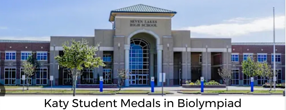 Seven Lakes Student Medals in Biolympiad National Finals