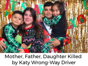 Community Rallies to Support Young Family as 3 Out of 4 Killed by Suspected Katy Drunk Driver