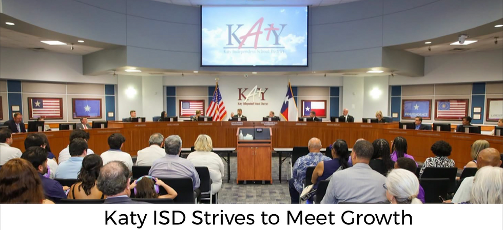 Katy Growth Prompts Another Katy ISD Attendance Boundary Modification 