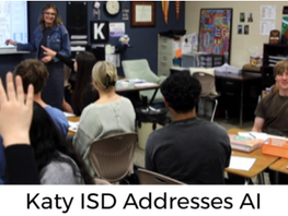 Katy ISD Addresses AI Use in the Classroom