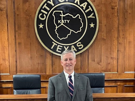 Katy’s Mayor-Elect to Take Office in Unopposed Race