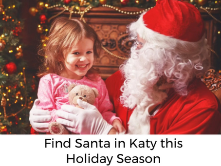 Where Katy Families can Meet Santa; Celebrate the Season with Tree Lightings