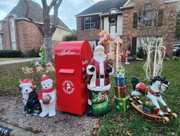 Three Katy Families Spread Christmas Magic with Santa Mailboxes