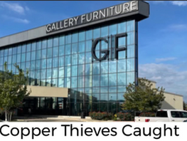 Copper Wire Thieves Caught Near Katy