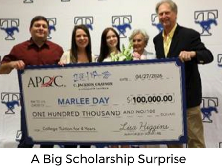 Two Katy Seniors Earn Life Changing Scholarships of $225,000