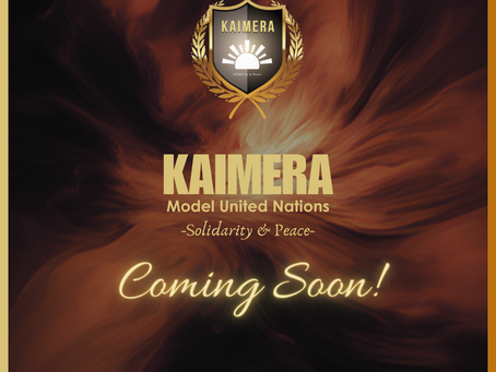 Kaimera MUN 2024 - Coming Soon