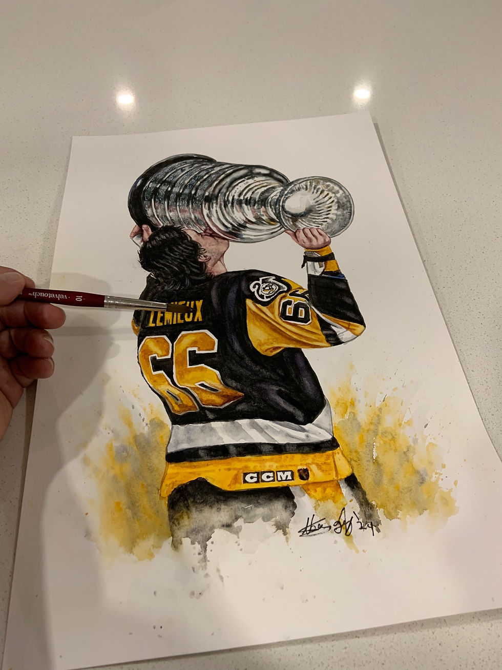 Thumbnail: MARIO LEMIEUX STANLEY CUP - ORIGINAL