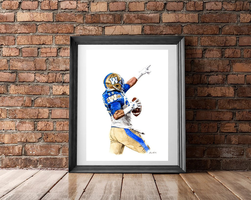Thumbnail: Andrew Harris, 2019 Grey Cup Champion - Print