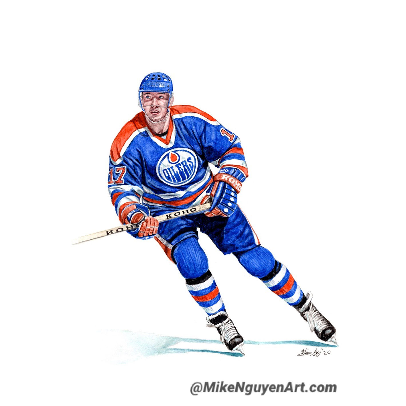 Jari Kurri - Print