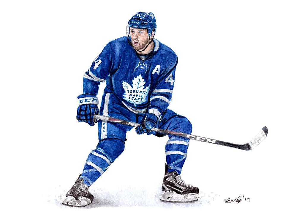 MORGAN RIELLY, owned by Morgan Rielly - ORIGINAL - SOLD