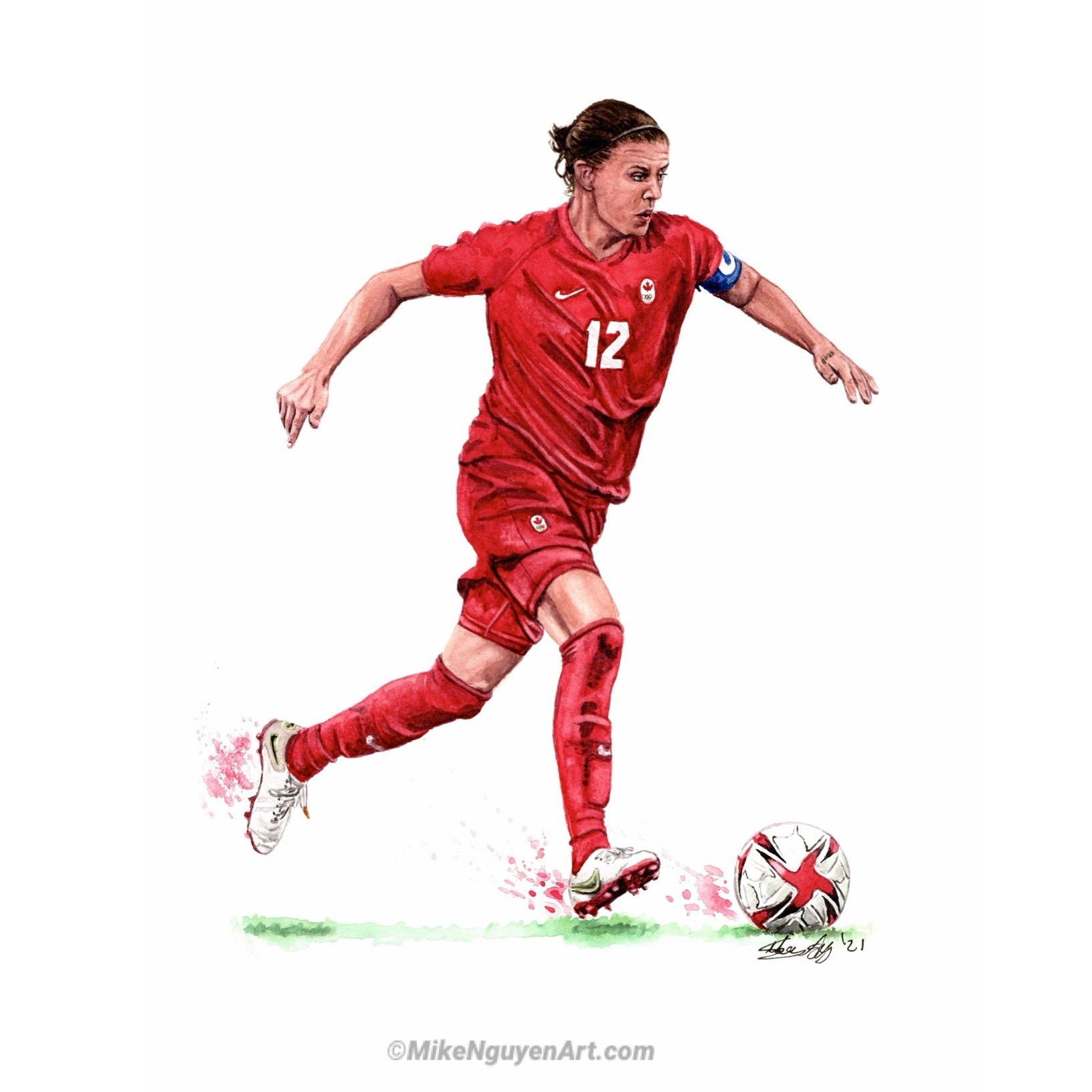 Christine Sinclair - Print