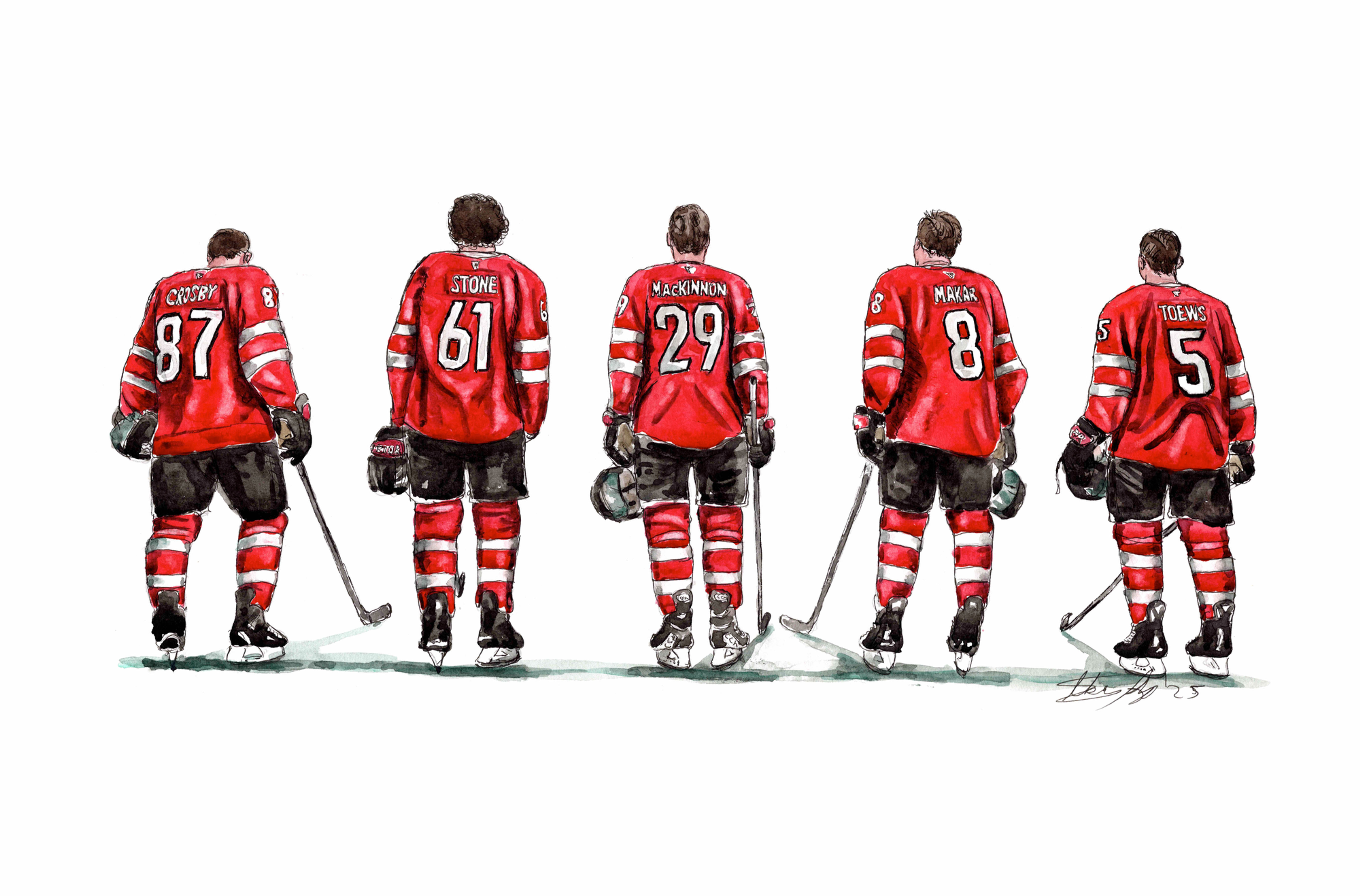 CANADIAN LINEUP, 4 NATIONS - ORIGINAL