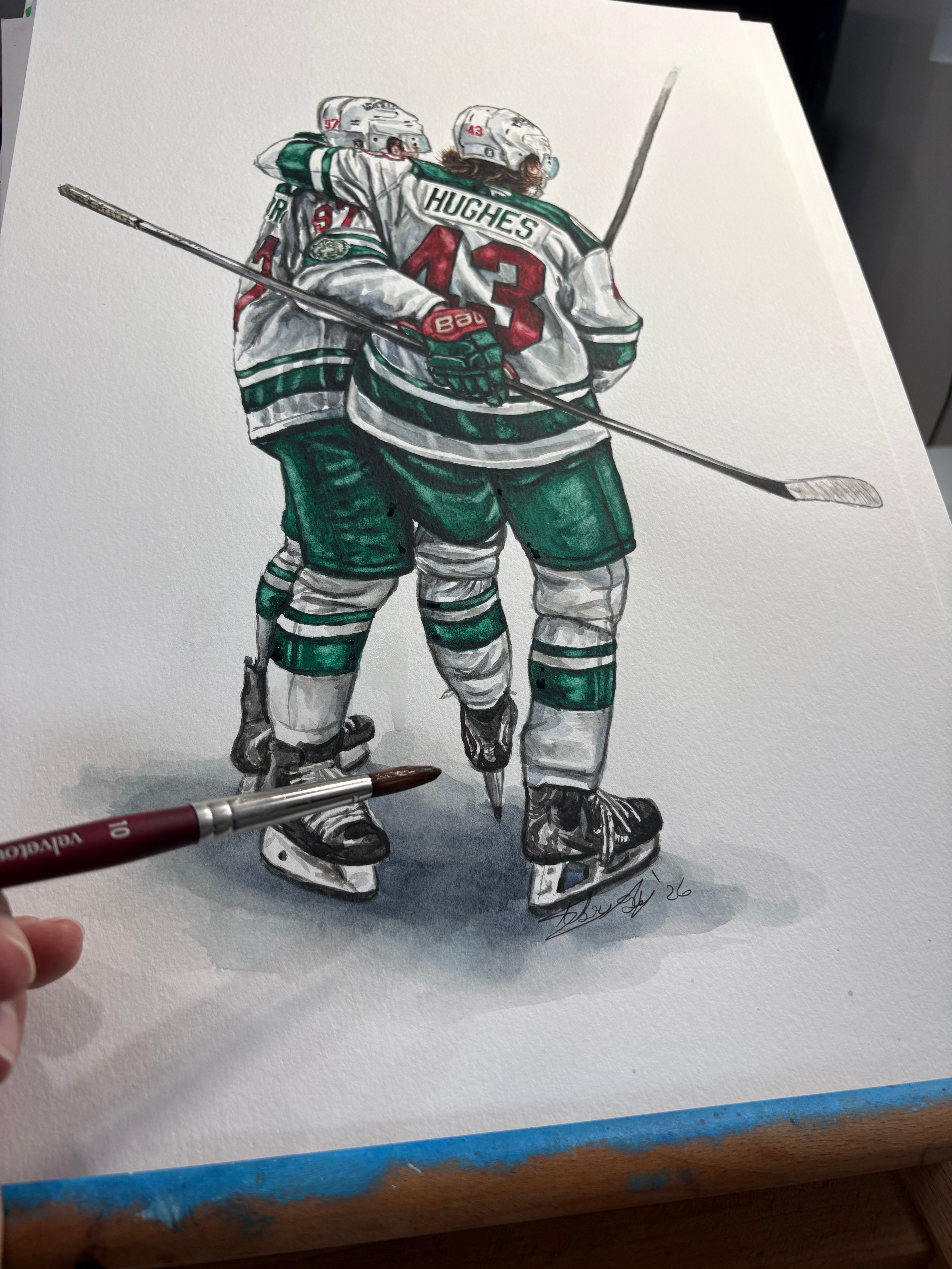 Kirill Kaprizov & Quinn Hughes