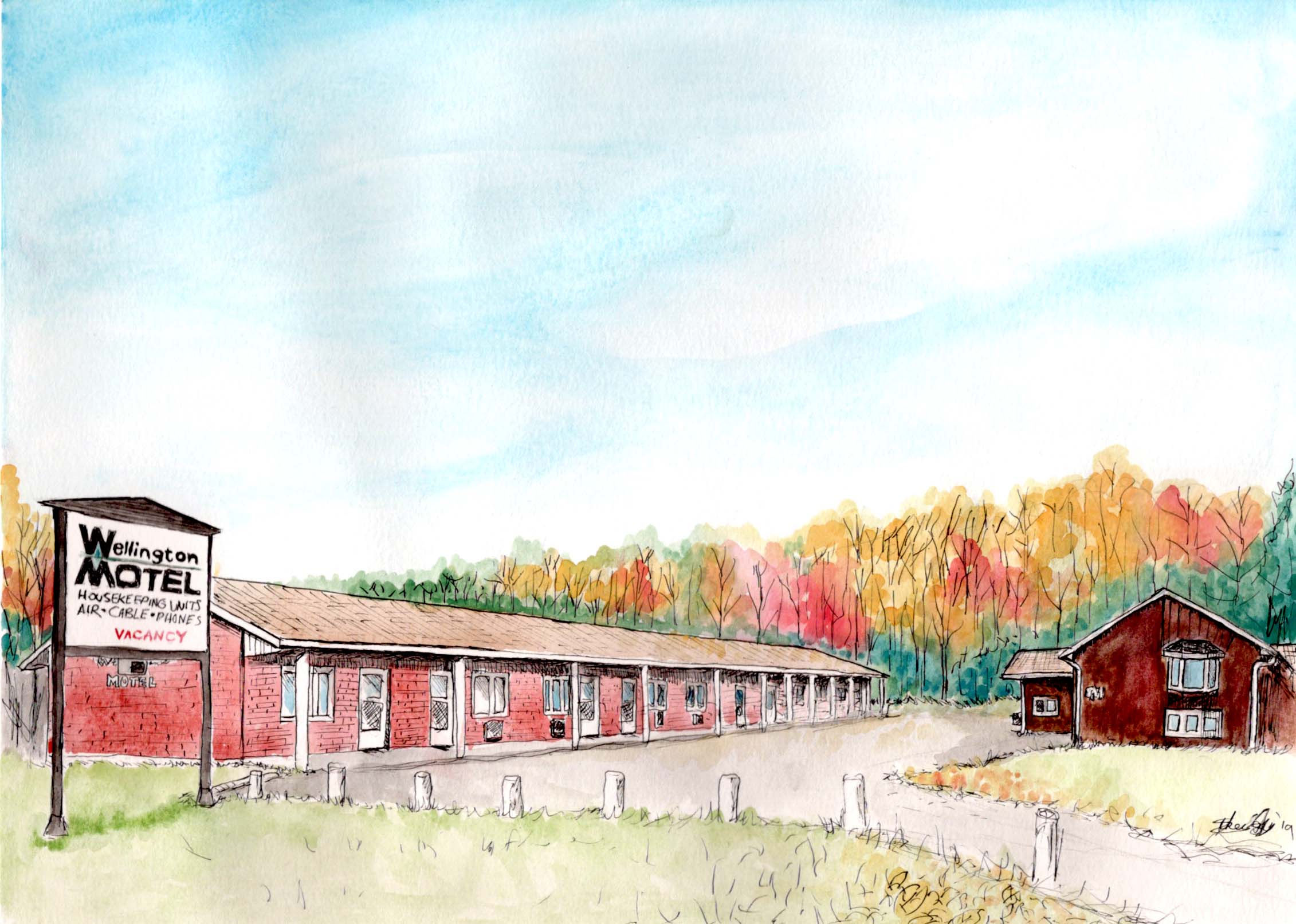 CUSTOM - HOUSE PORTRAIT - SOLD