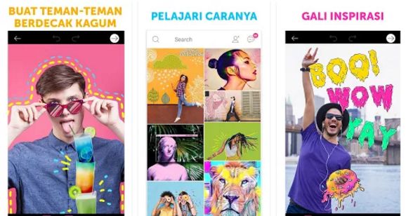 Temukan foto terbaik dalam mesin ketika ada PicsArt