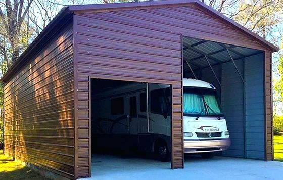 rv-metal-carports-shield-the-exterior-of