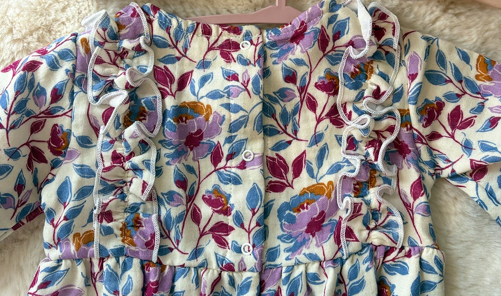 Miniature : Barboteuse “Capucine”