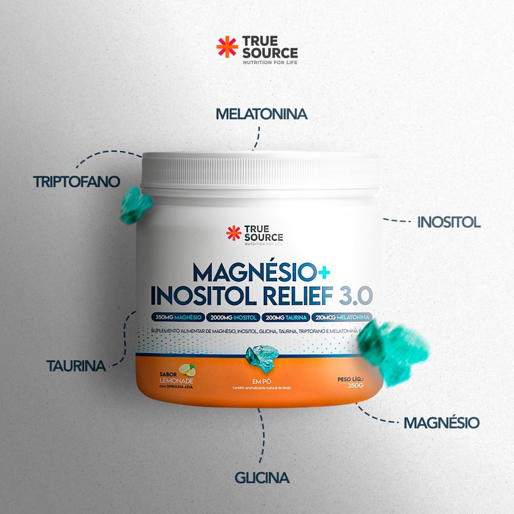Magnésio + Inositol 3.0
