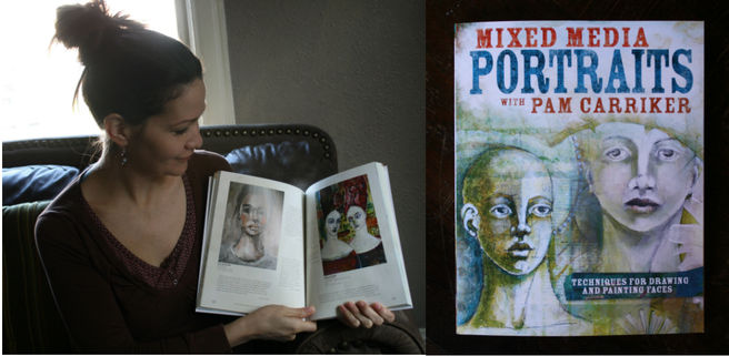 Mixed Media Portraits With Pam Carikker