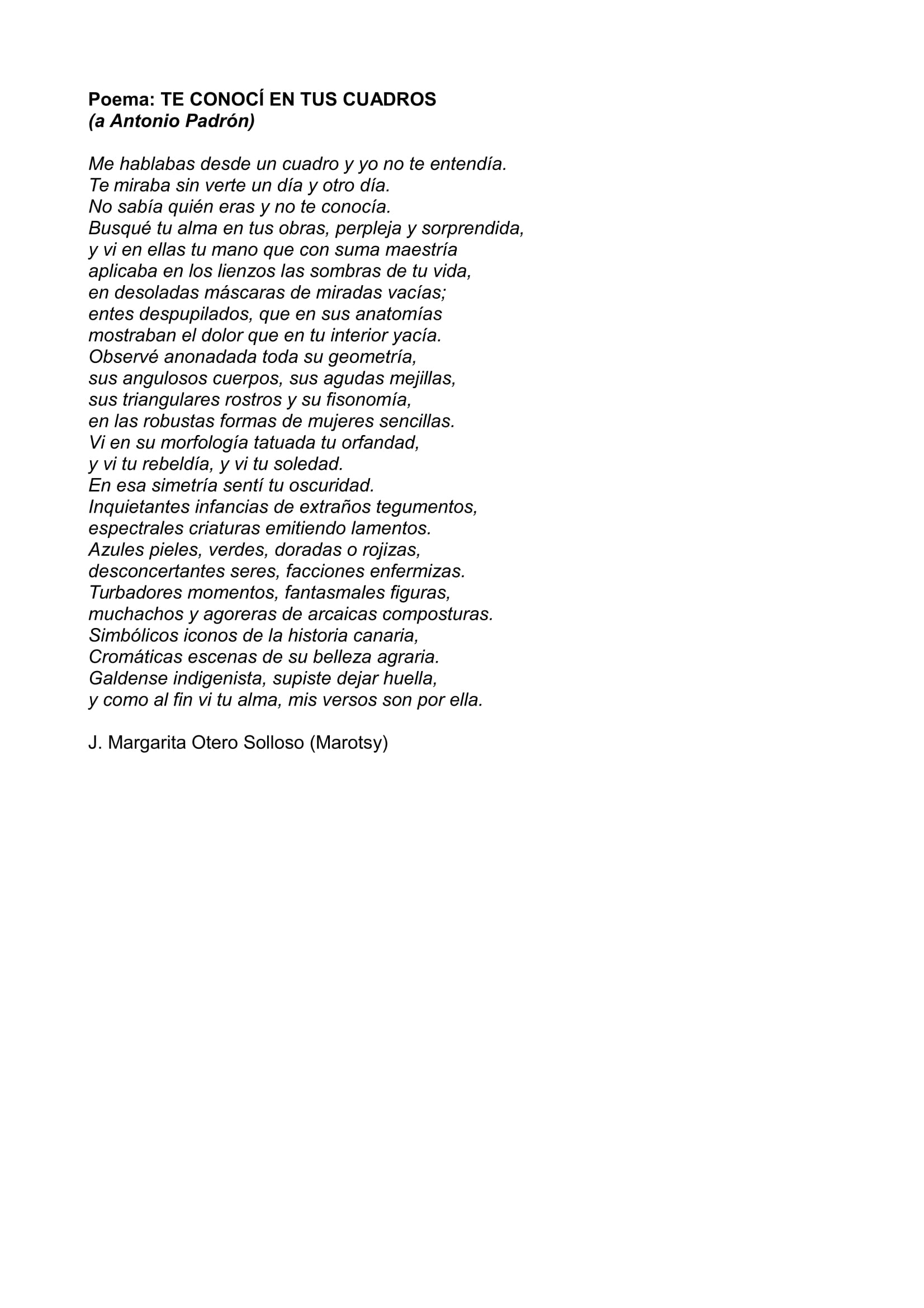 Poema Serie RetrataDOS